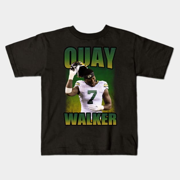 Quay Walker Bootleg Kids T-Shirt by hackercyberattackactivity